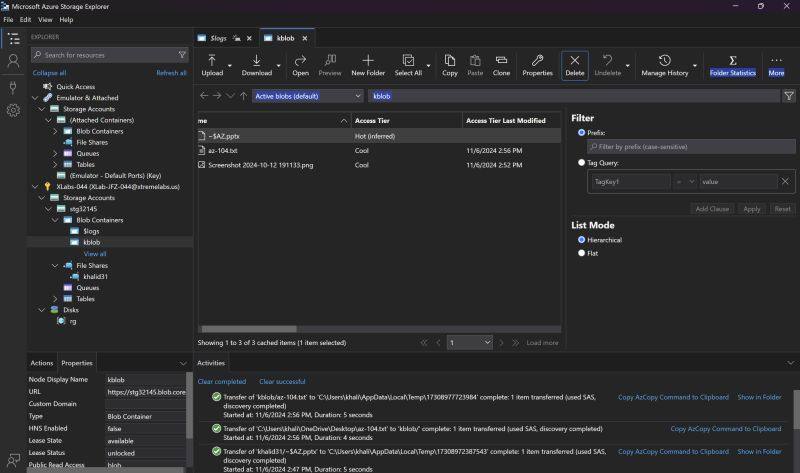 Azure Storage Explorer